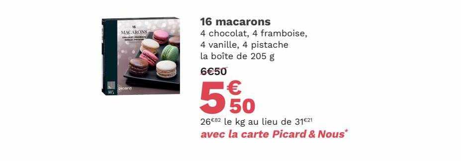 16 Macarons