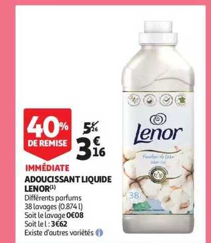 Adoucissant Liquide Lenor