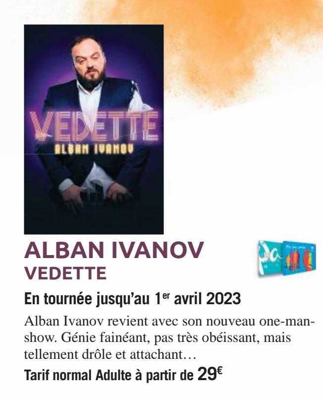 alban ivanov vedette