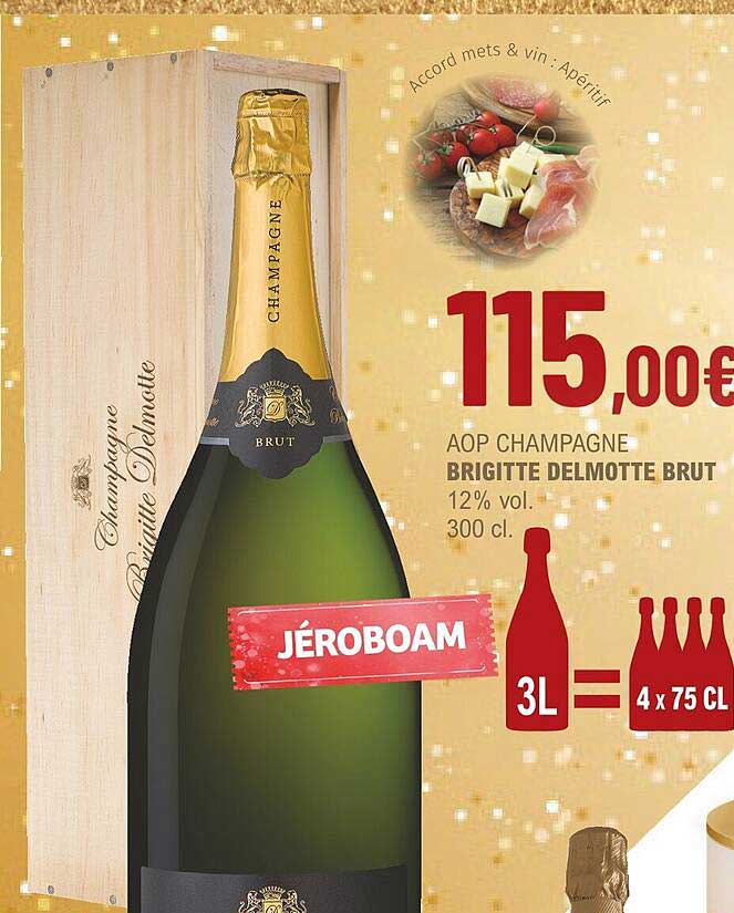 aop champagne brigitte delmotte brut 12% vol.