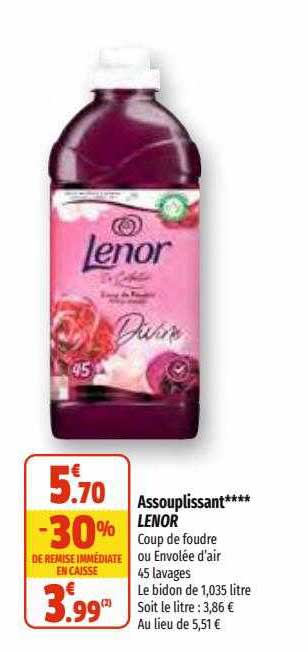 Assouplissant Lenor