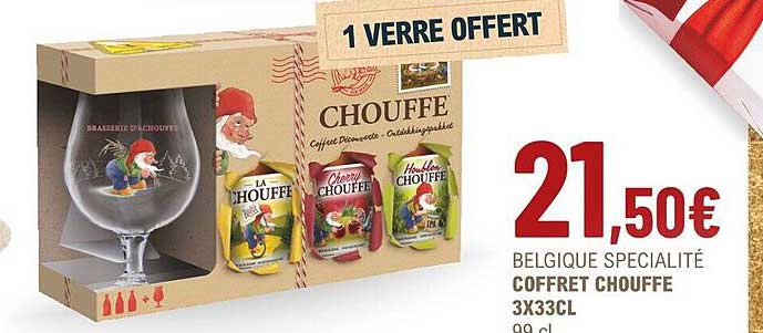 belgique spécialité coffret chouffe