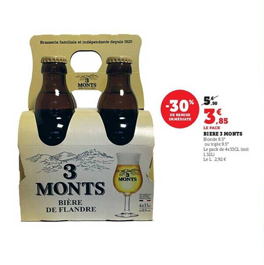 bière 3 monts