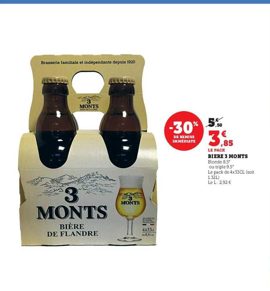 bière 3 monts