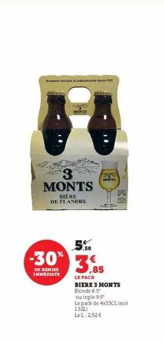 bière 3 monts