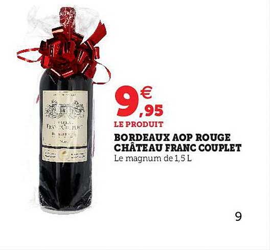 bordeaux aop rouge château franc couplet