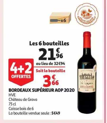 Bordeaux Supérieur Aop 2020