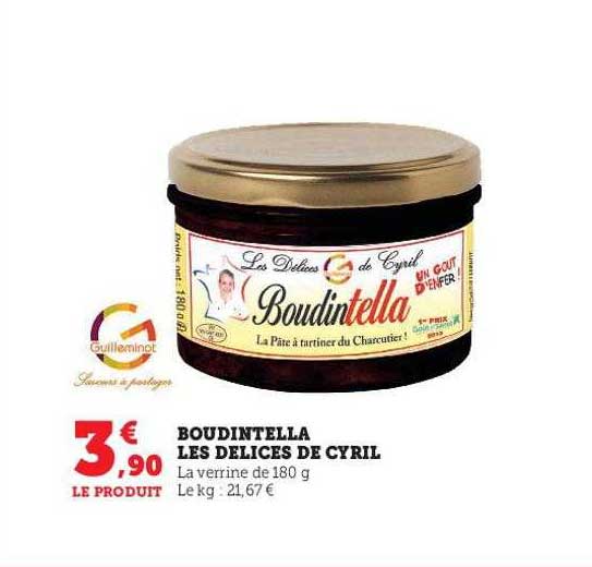 boudintella les délices de cyril
