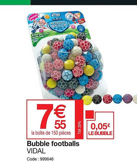bubble footballs vidal