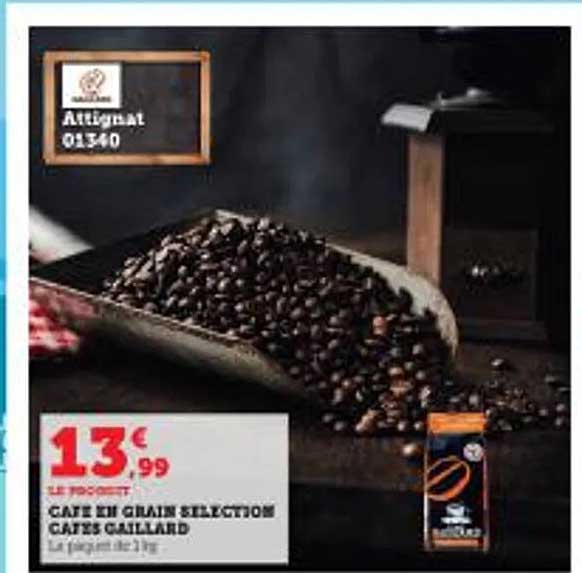 café en grain sélection cafés gaillard