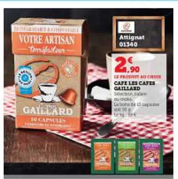 café les cafés gaillard