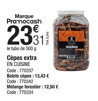 Cèpes Extra En Cuisine