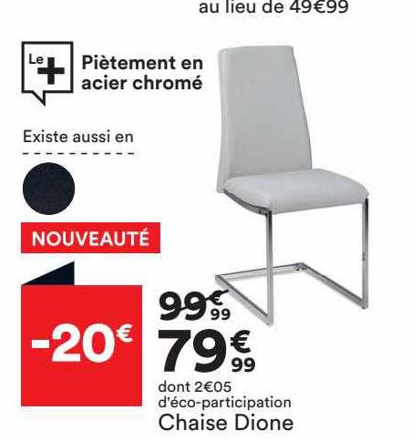 Chaise Dione