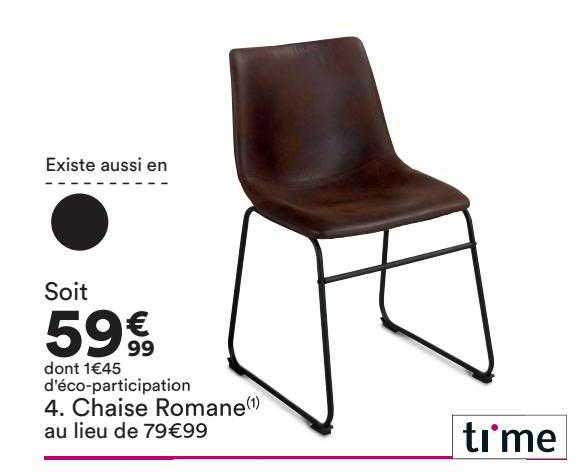 Chaise Romane Ti'me