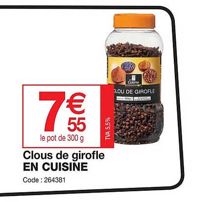 clous de girofle en cuisine
