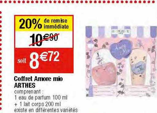 coffret amore mio arthes