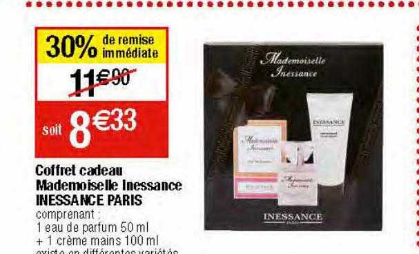 coffret cadeau mademoiselle inessance inessance paris