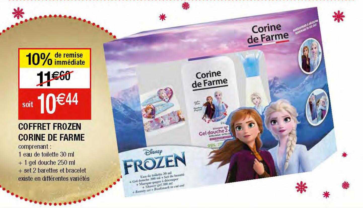 coffret frozen corine de farme