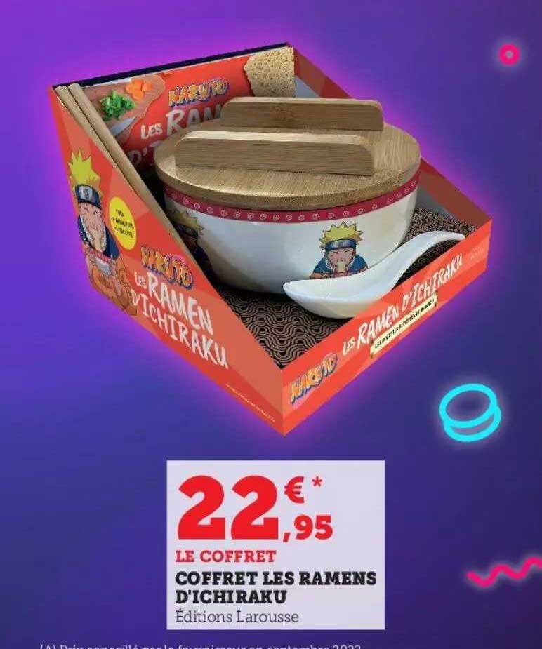 coffret les ramens d'ichiraku