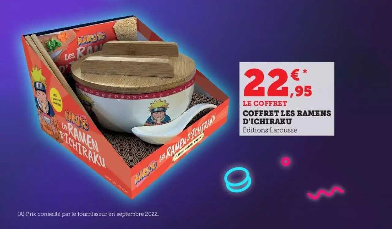coffret les ramens d'ichiraku