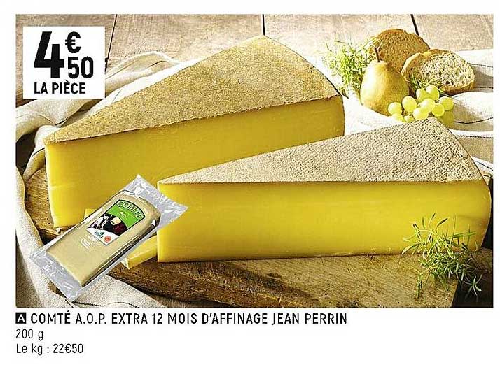 compté aop extra 12 mois d'affinage jean perrin