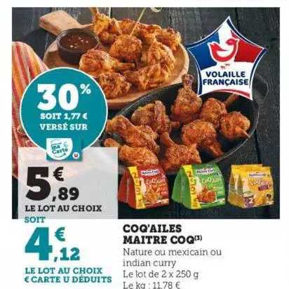 coq'ailes maître coq