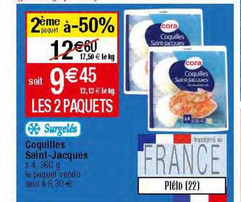 coquilles saint-jacques cora