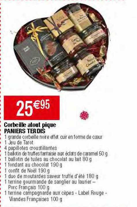 corbeille atout pique paniers terdis