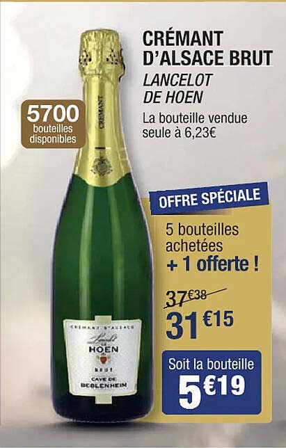 crémant d'alsace brut lancelot de hoen