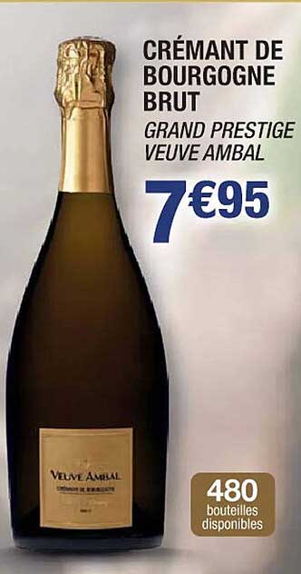 crémant de bourgogne brut grand prestige veuve ambal