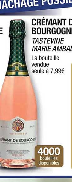 crémant de bourgogne tastevine marie ambal