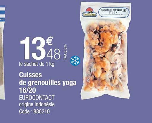 cuisses de grenouilles yoga 16-20 eurocontact