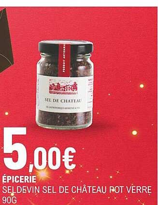 épicerie seldevin sel de château pot verre