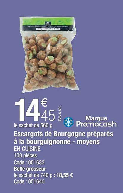 escargots de bourgogne préparés à la bourguignonne - moyens en cuisine