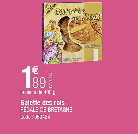 galette des rois régals de bretagne
