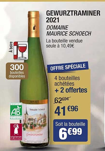gewurztraminer 2021 domaine maurice schoech