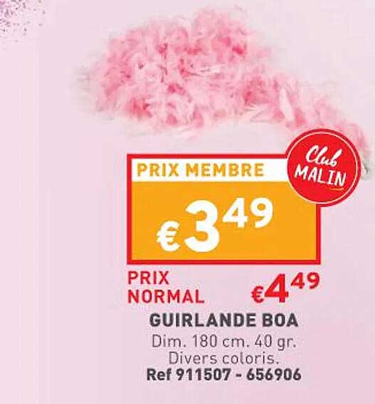 Guirlande Boa