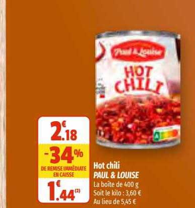 hot chili paul & louise