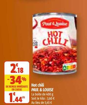 hot chili paul & louise