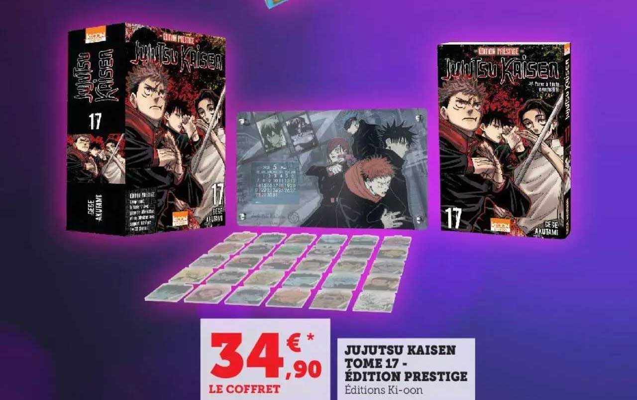 jujutsu kaisen tome 17 - édition prestige