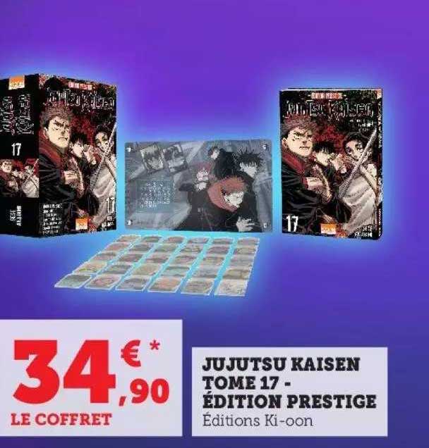 jujutsu kaisen tome 17 - édition prestige