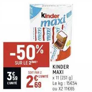 Kinder Maxi