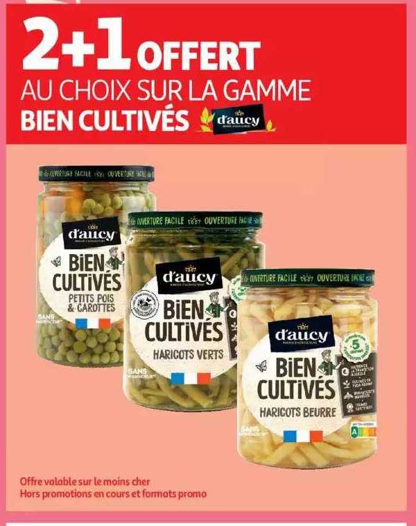la gamme bien cultivés d'aucy