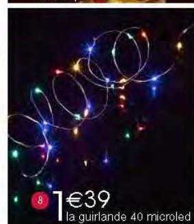 la guirlande 40 microled