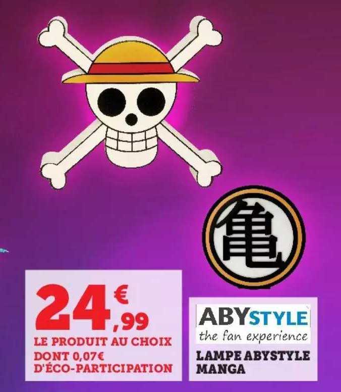 Lampe Abystyle Manga