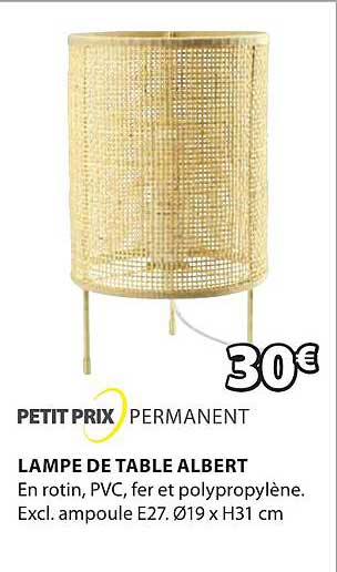 Lampe De Table Albert