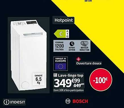 lave-linge top bosch