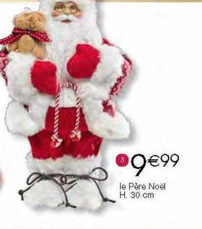 le père noël h. 30 cm