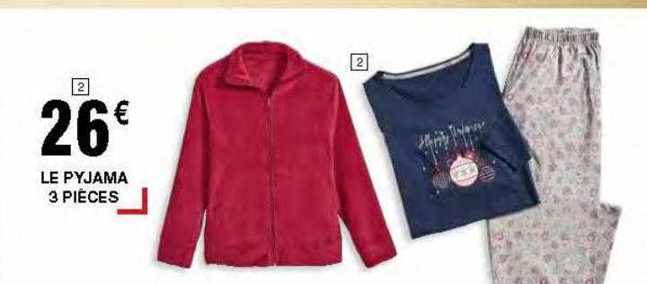 Le Pyjama 3 Pièces