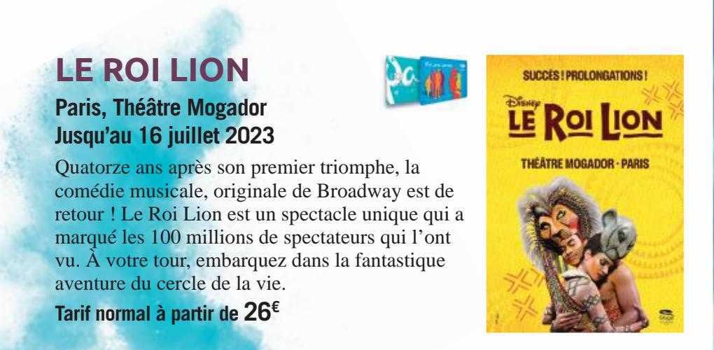 le roi lion